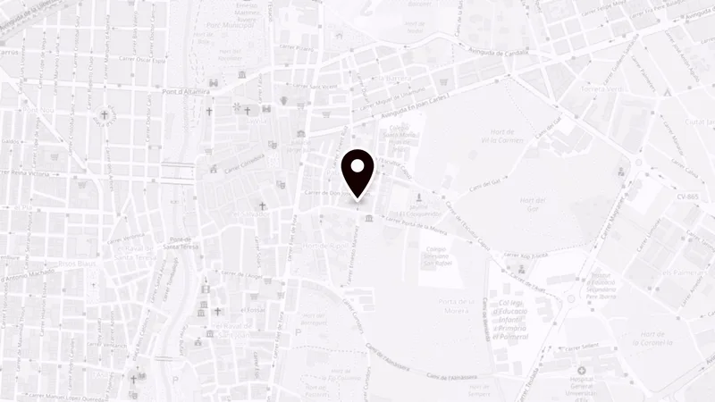 Mapa de la consulta: Calle Beethoven 20, Elche